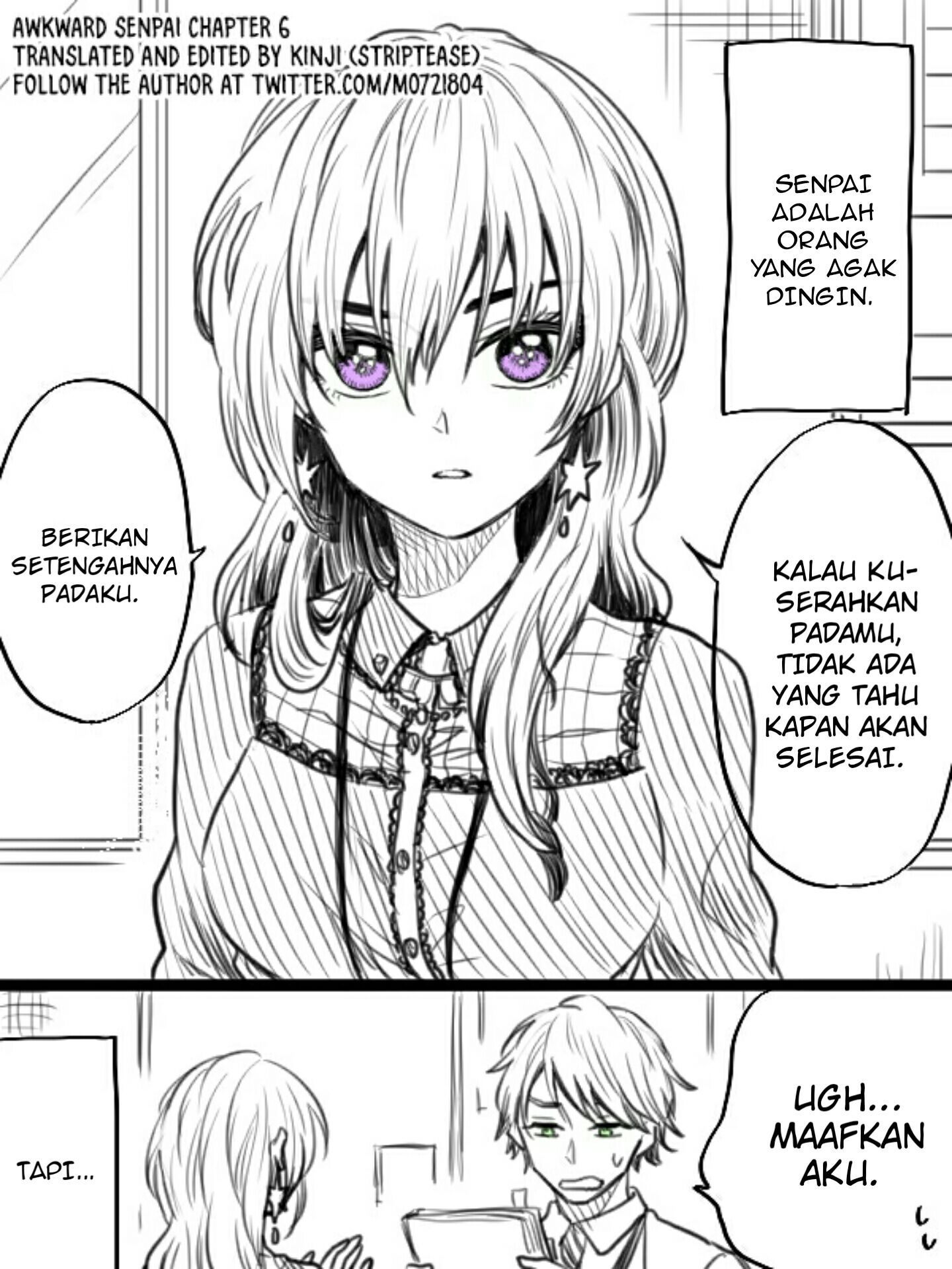Awkward Senpai Chapter 06 Gambar 1